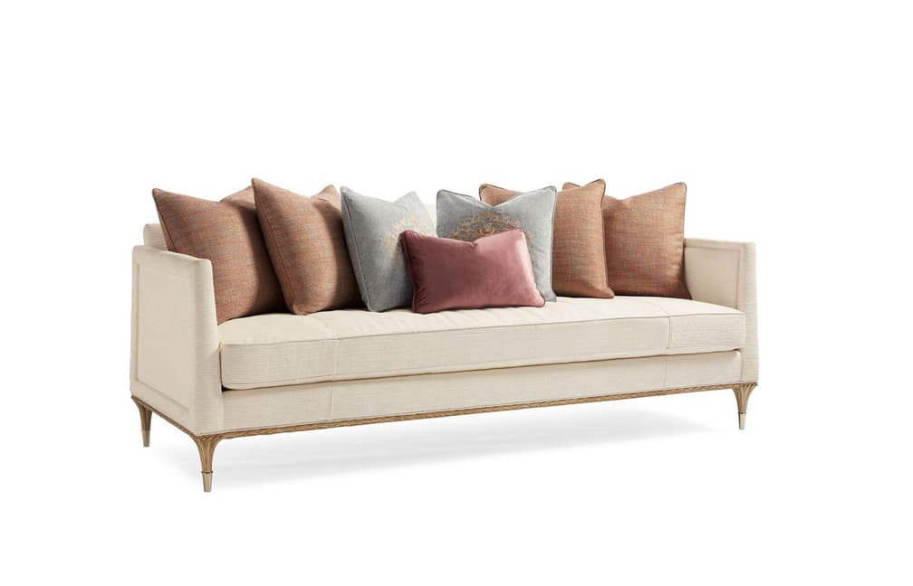 Stationary sofas collection featuring modern, contemporary, and traditional fabric and leather sofas for living rooms, offering comfort, style, and functional seating solutions.
