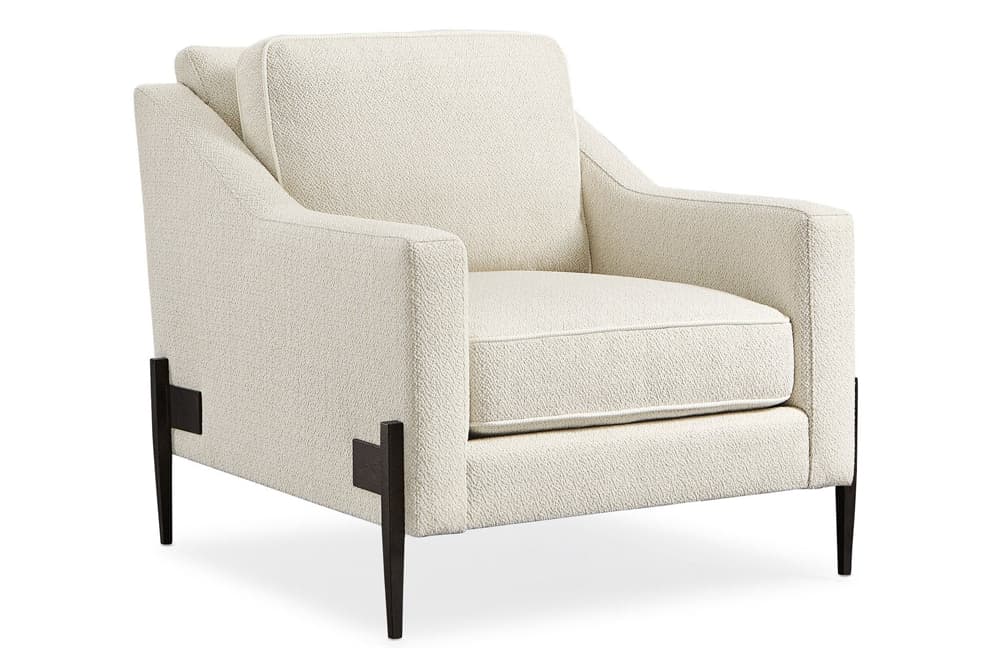 Collection of accent chairs in modern, traditional, and contemporary styles. Upholstered in fabric or leather with durable frames—perfect for living rooms, bedrooms, and offices.