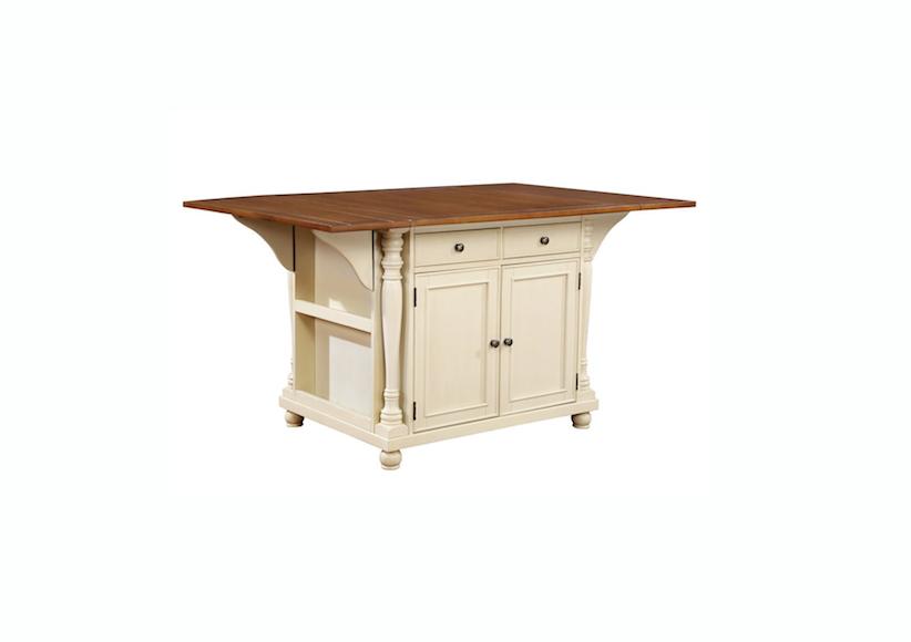 Collection of kitchen islands with storage, drawers, and seating. Designed to add counter space, organization, and functional style to kitchens of any size.