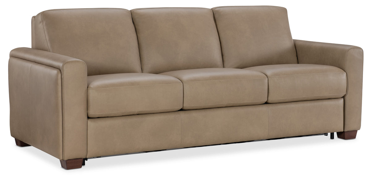 Griffin Queen Sleeper Sofa - Light Brown by Hooker Furniture - View 1
