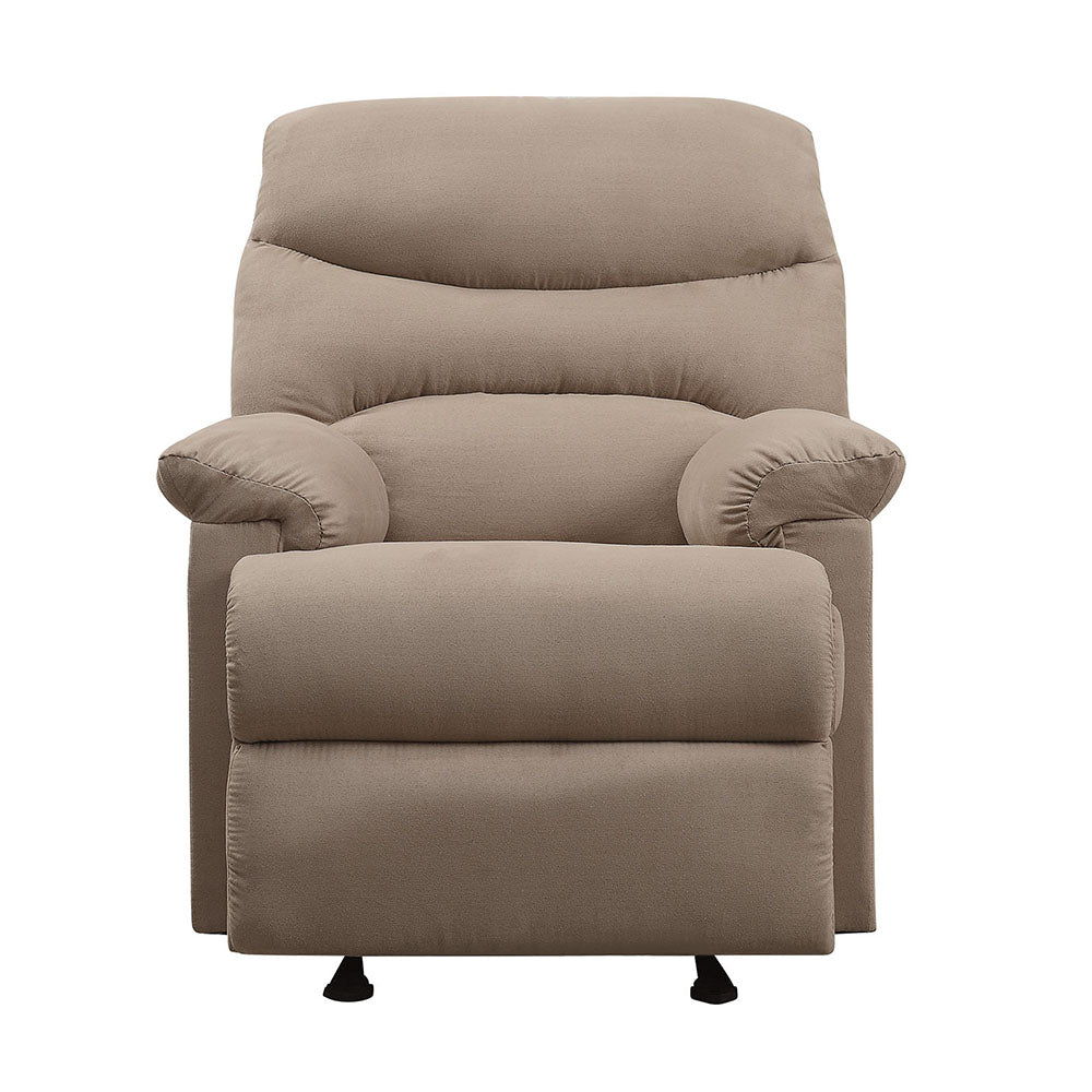 Arcadia Motion Recliner 627 Light Brown Microfiber | Acme | Home Elegance USA