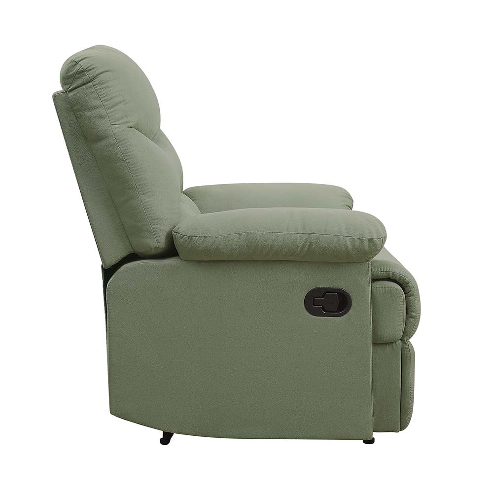 Arcadia Motion Recliner 630 Sage Microfiber | Acme | Home Elegance USA