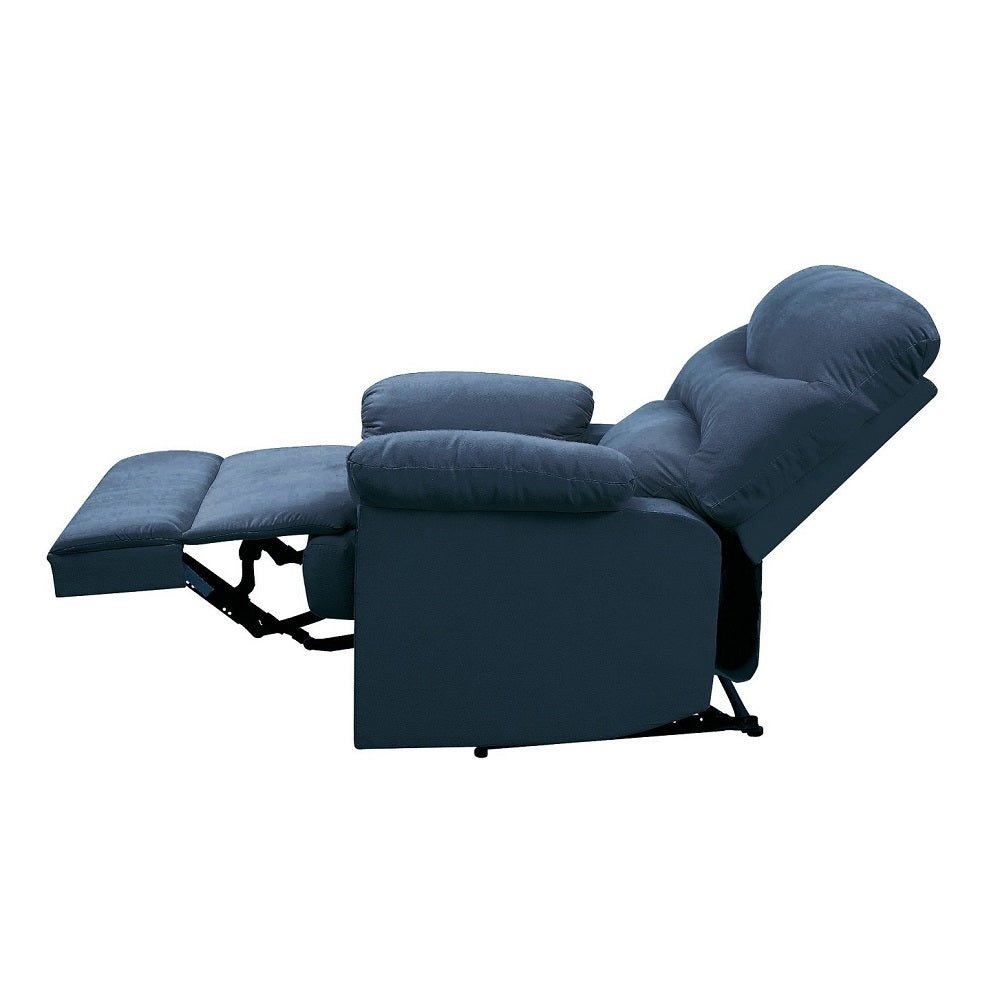 Arcadia Motion Recliner 700 Blue Woven Fabric | Acme | Home Elegance USA