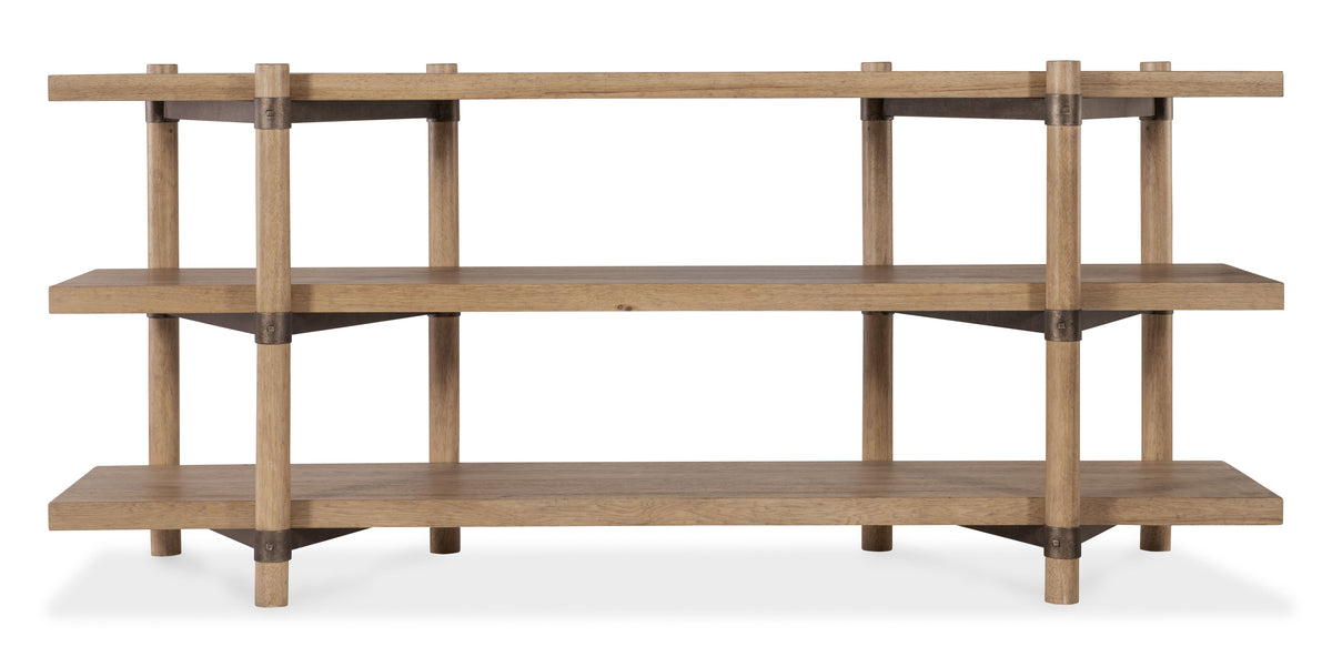 Vineyard Row Console - Light Brown by Hooker Furniture - View 7