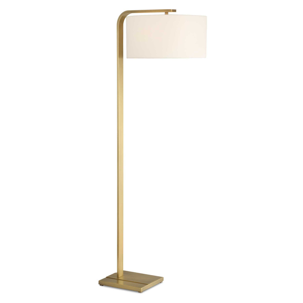 Laight Floor Lamp Antique Brass - Gold by Uttermost - View 1