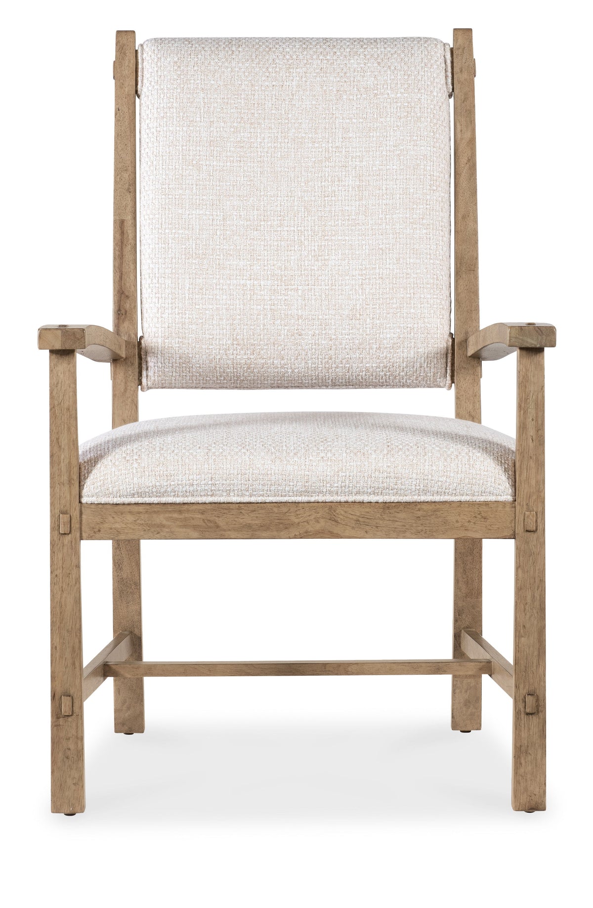 Vineyard Row Post Back Upholstered Arm Chair (Set of 2) Beige / Light Brown - Light Brown / Beige by Hooker Furniture - View 8