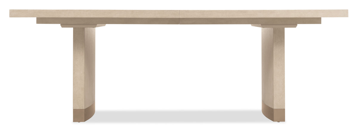 Westwood Rectangular Dining Table With Two 20" Leaves - Beige by Hooker Furniture - View 6