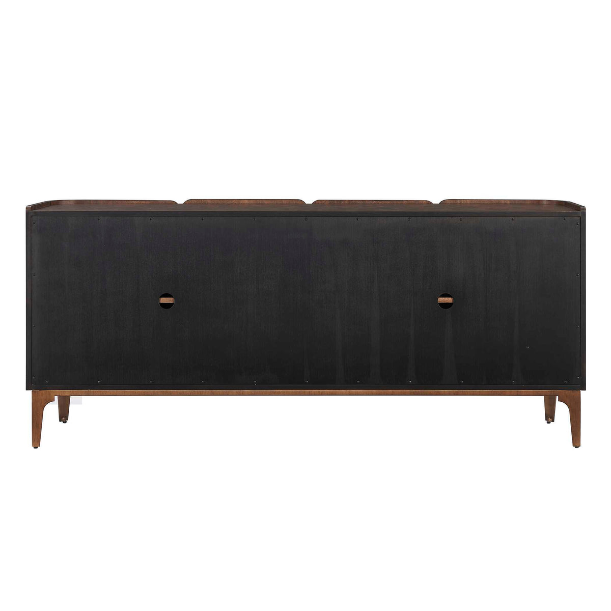 Melbourne Mappa Burl 4 Door Cabinet Woodtone - Dark Brown by Uttermost - View 8