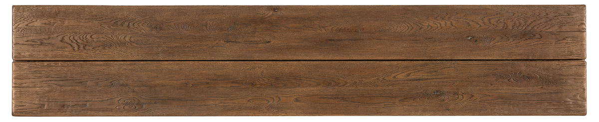Driftwood Flip-Top Console Table Medium Wood - Dark Brown by Hooker Furniture - View 12