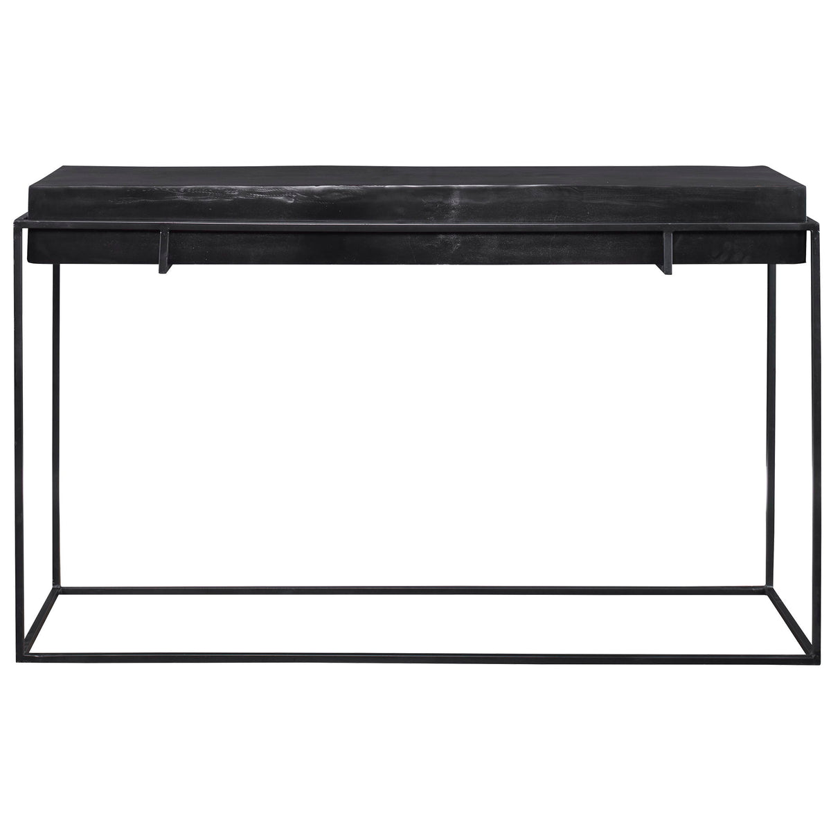 Telone Modern Console Table - Black by Uttermost - View 1