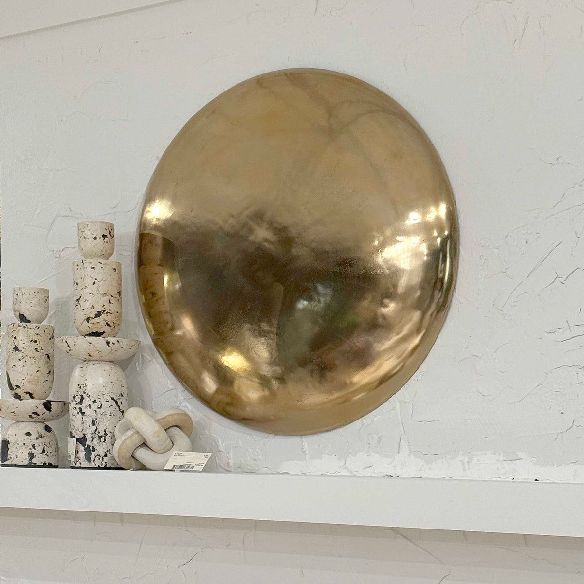 Bombay Outdoor Wall Art - Gold by Uttermost - View 3
