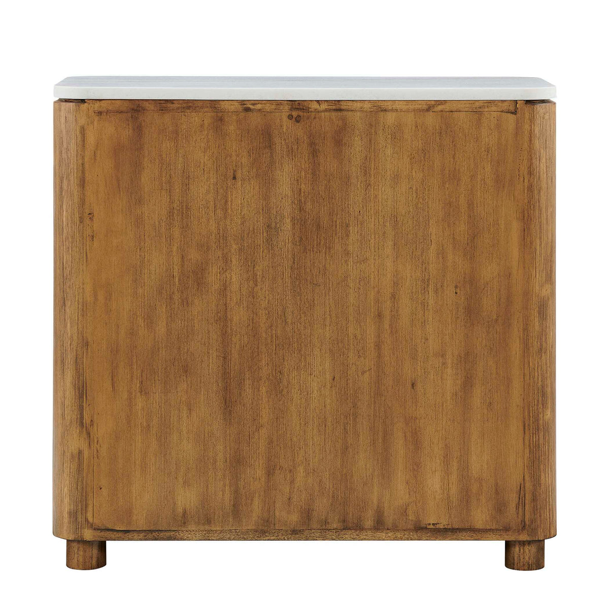 Mebarak Reeded 2 Door Cabinet Bronze,White,Woodtone - Light Brown / White by Uttermost - View 9