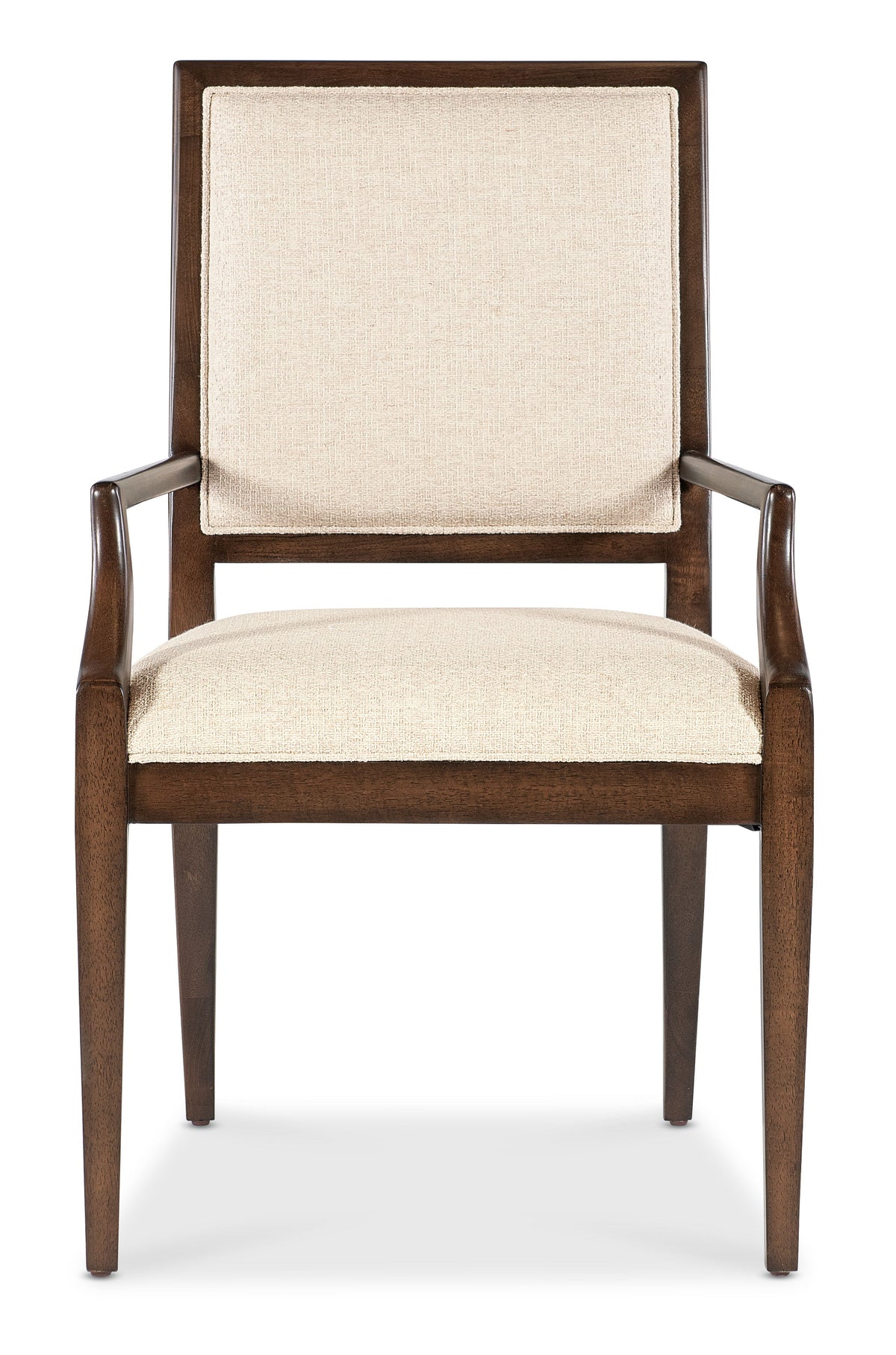 Archives Upholstered Arm Chair Beige / Brown - Beige / Dark Brown by Hooker Furniture - View 6