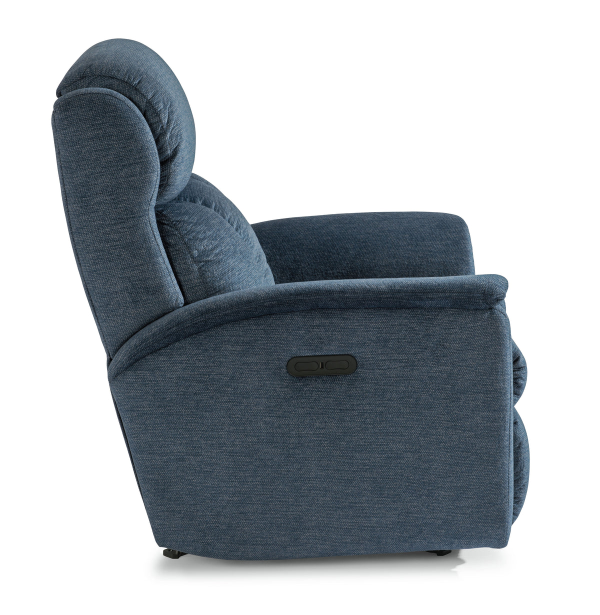 Luna Transitional Fabric Power Rocking Recliner With Power Headrest | Flexsteel