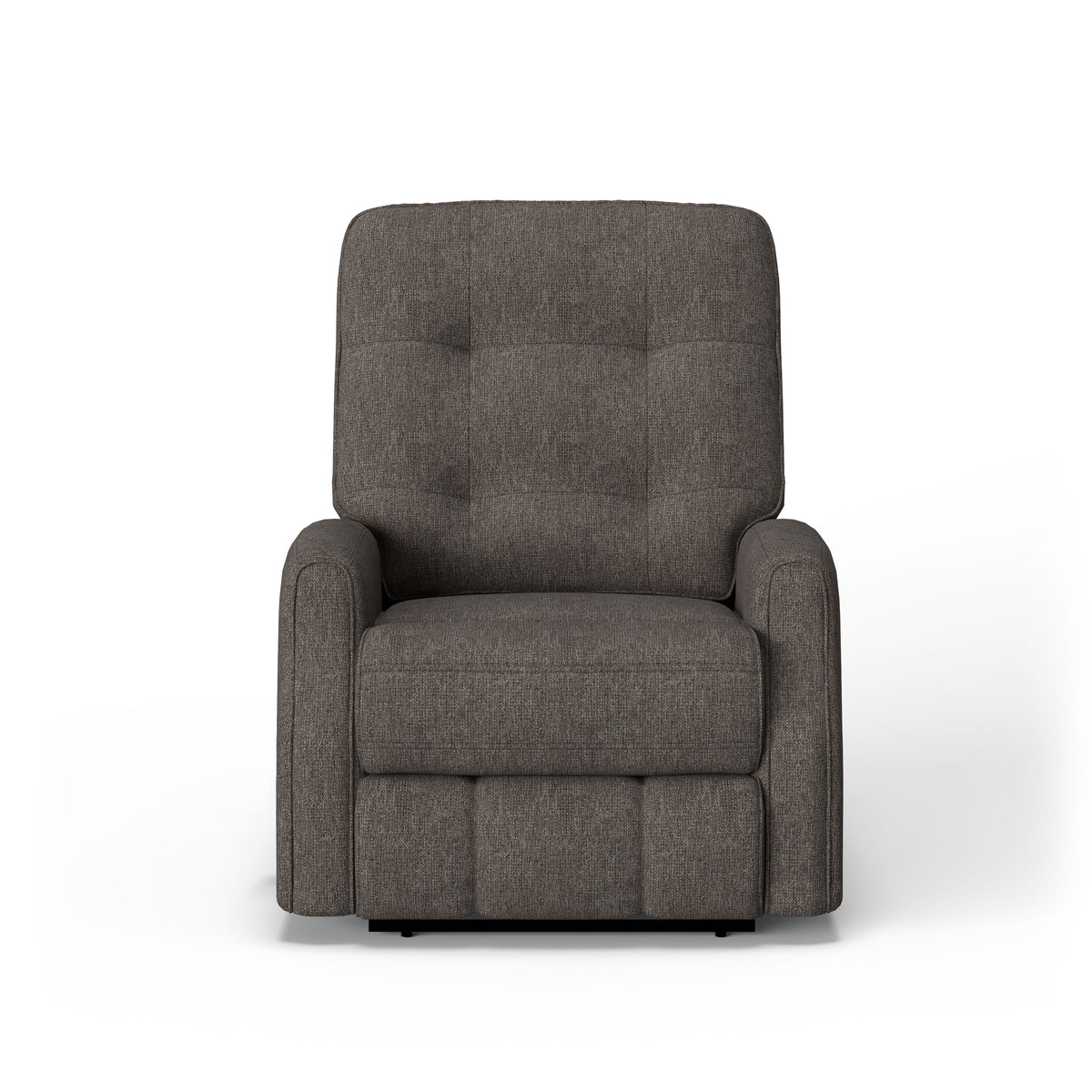 Devon Transitional Fabric Power Recliner, Power Headrest | Flexsteel