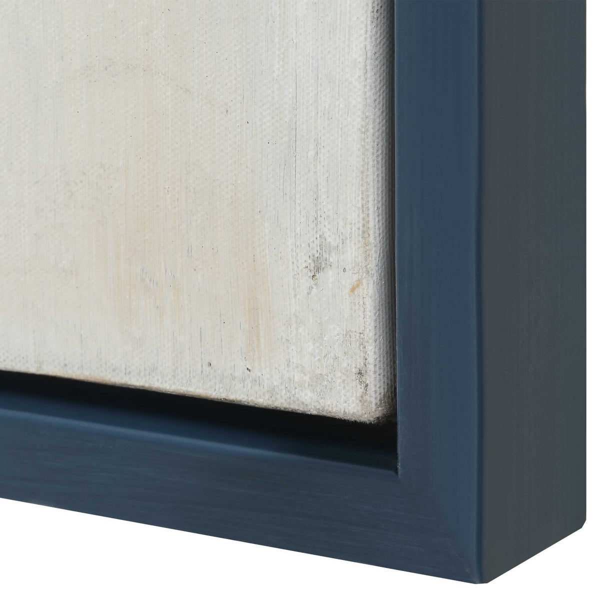 Blueprint Hand Painted Modern Art Black / Blue / Gold / Gray / Orange / White - Blue / Gray by Uttermost - View 4