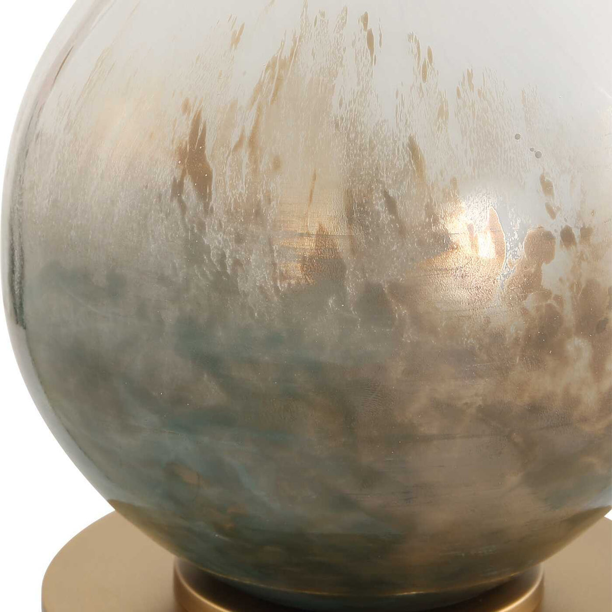 Cardoni Buffet Lamp Smoke - Gold / White by Uttermost - View 6
