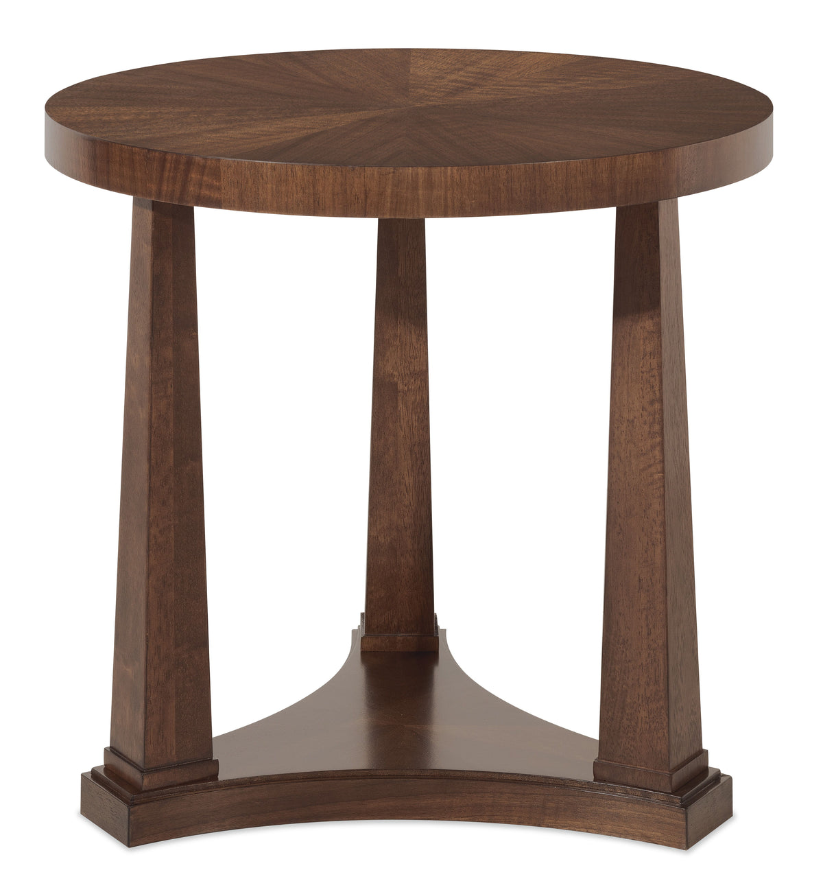 Archives Round End Table - Dark Brown by Hooker Furniture - View 9