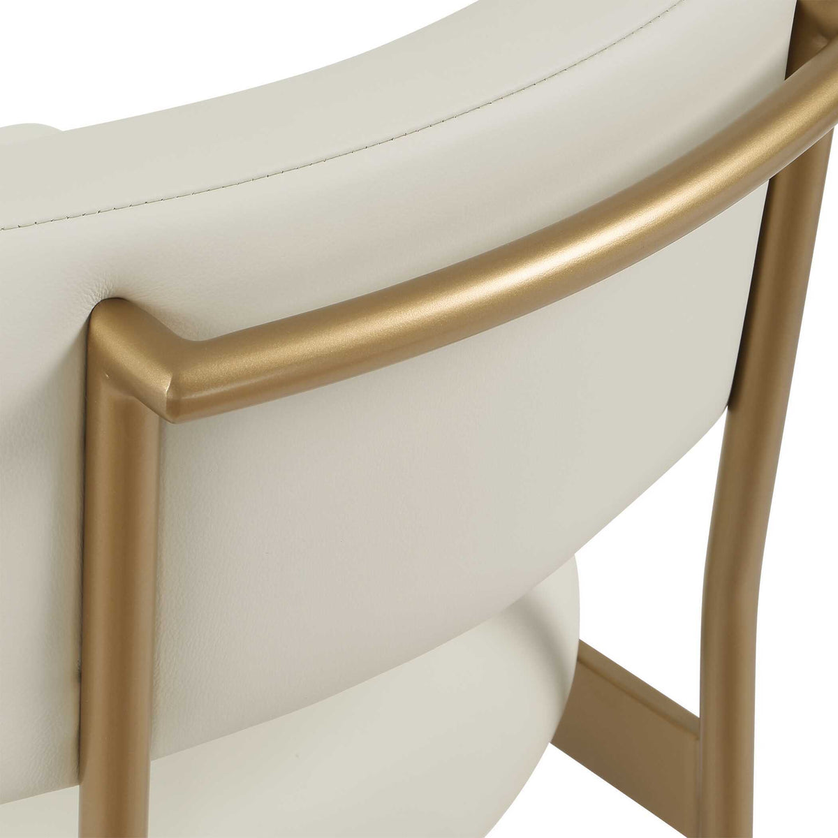 Apsley Counter Stool - Gold / White by Uttermost - View 9