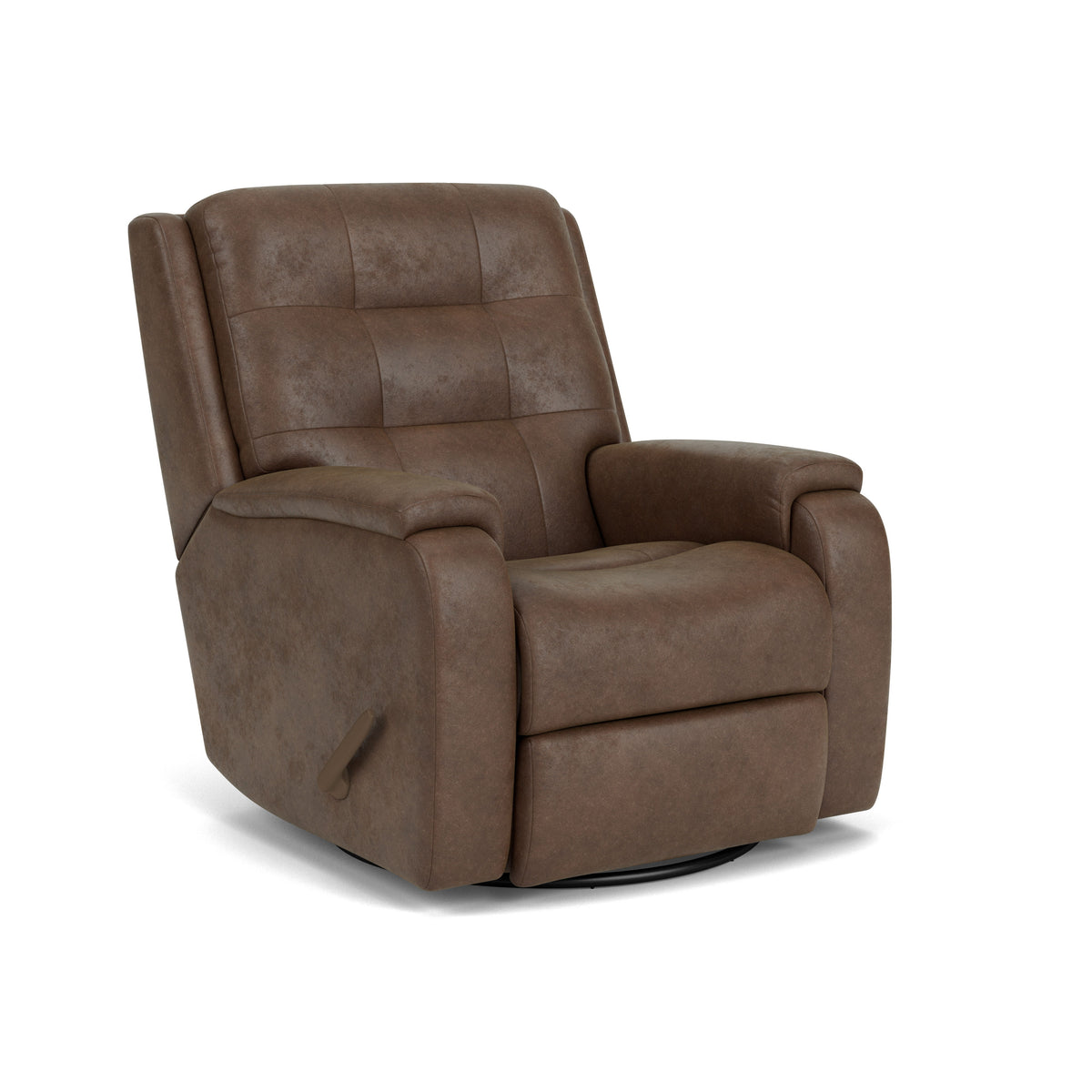Arlo Transitional Fabric Swivel Gliding Recliner | Flexsteel