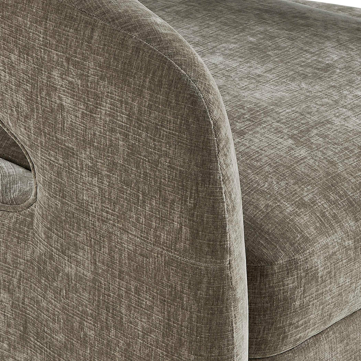 Breis Swivel Barrel Chair - Dark Gray by Uttermost - View 7