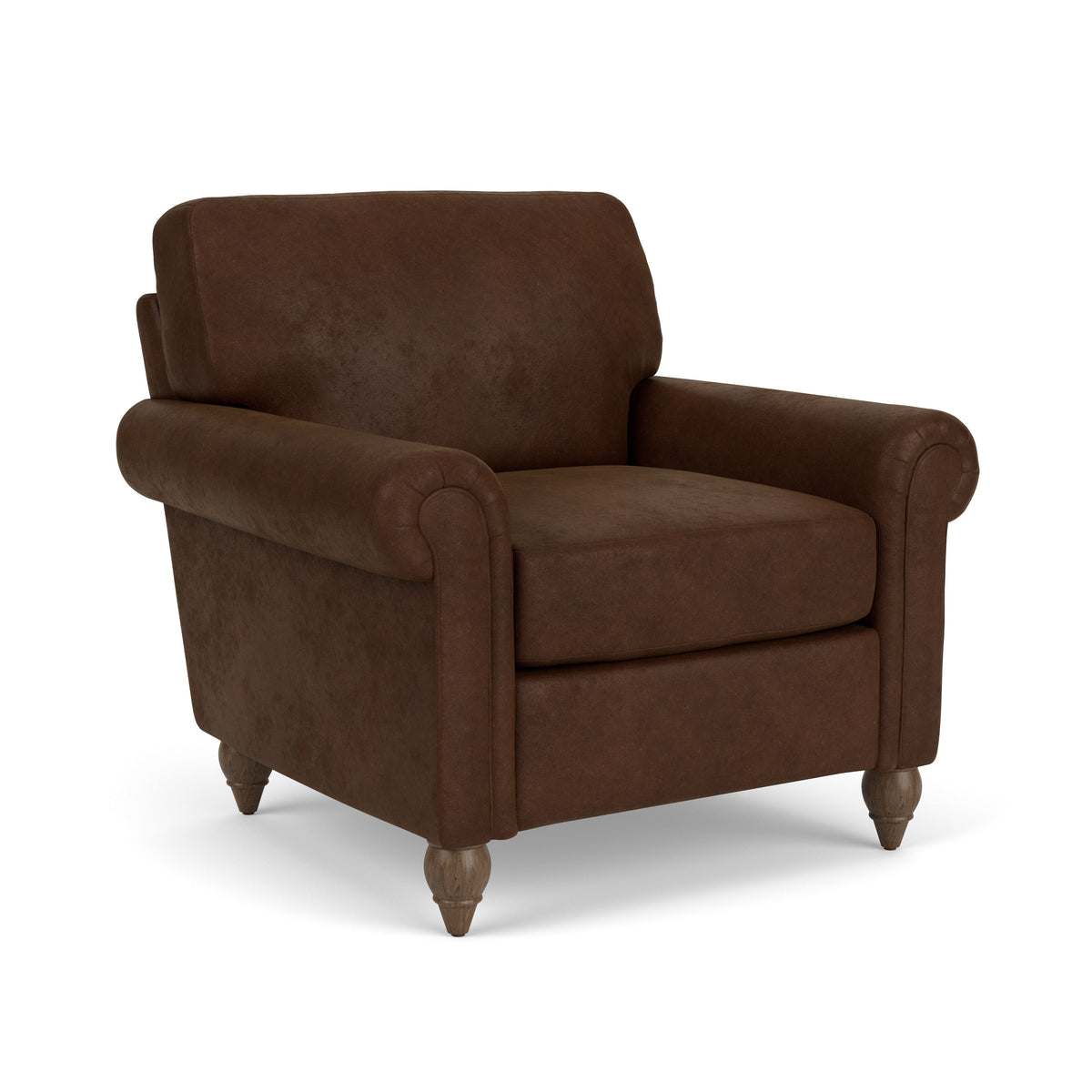 Moxy Fabric Chair With Rolled Arms | Flexsteel