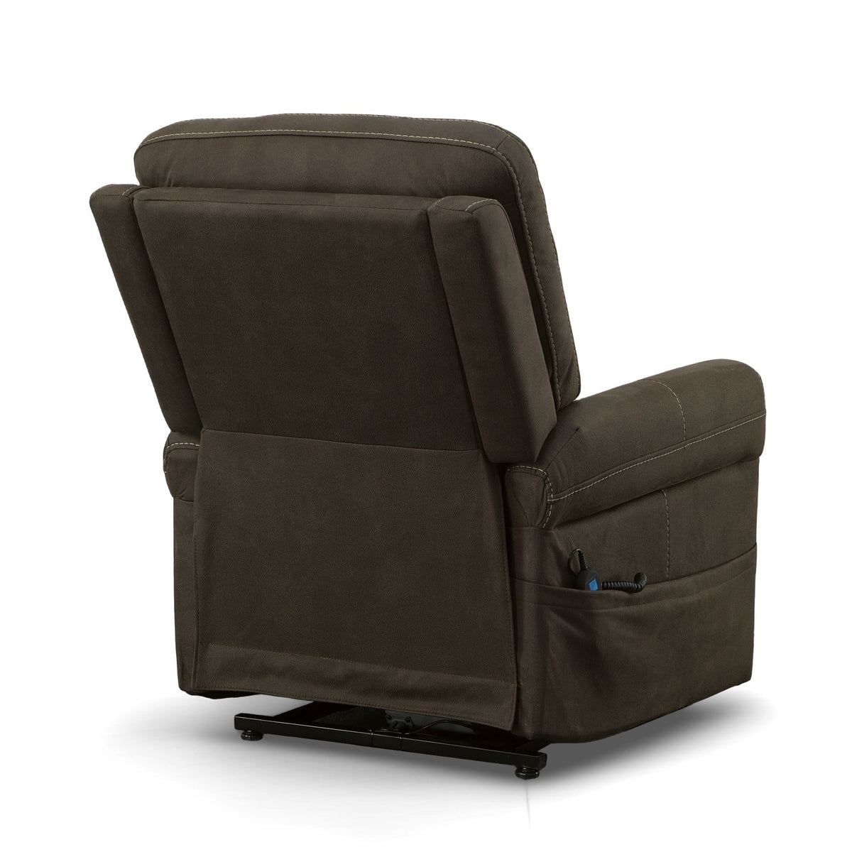 Jenkins Power Lift Recliner With Right-Hand Control & Power Headrest - Bark | Flexsteel