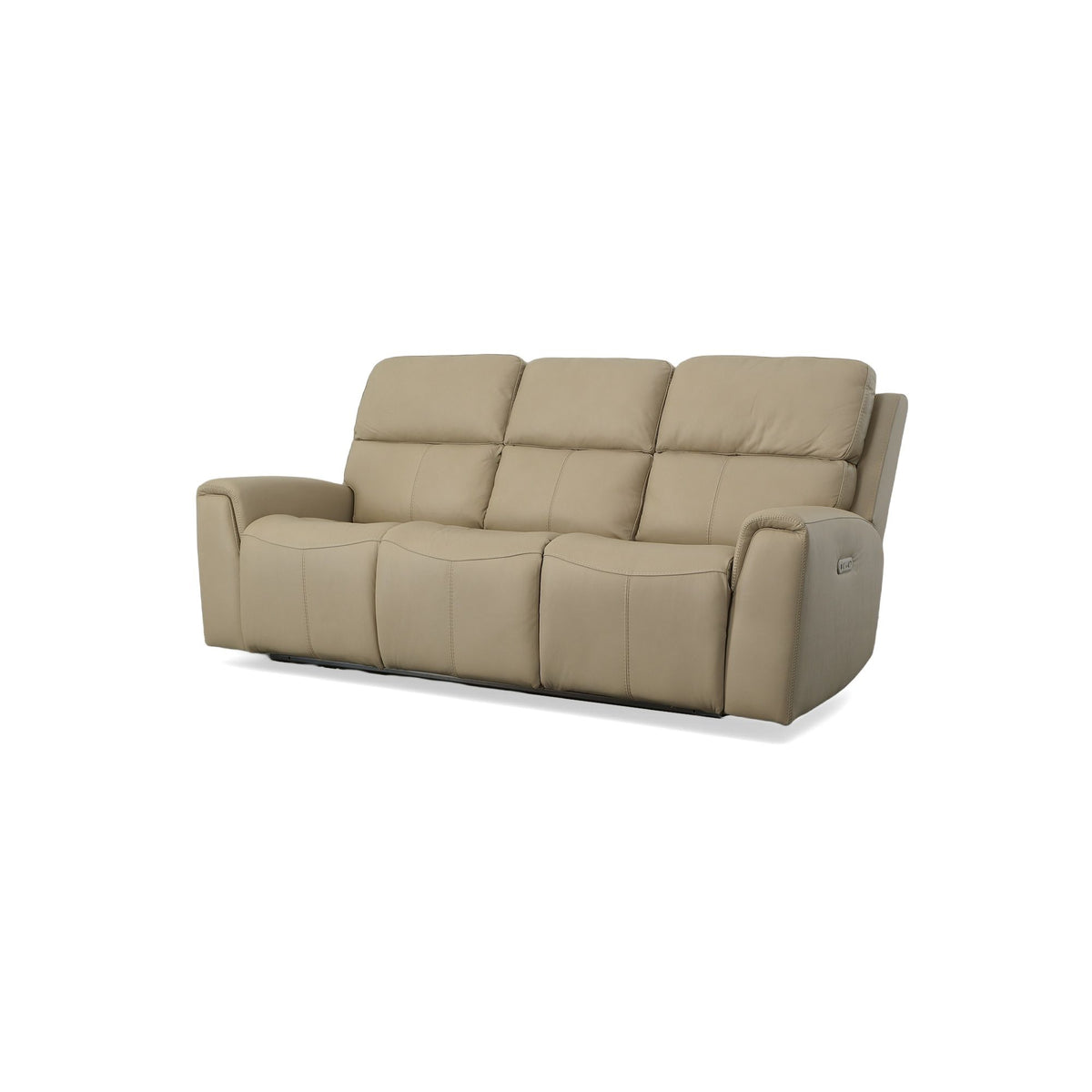 Jarvis Power Reclining Sofa With Power Headrests - Parchment | Flexsteel