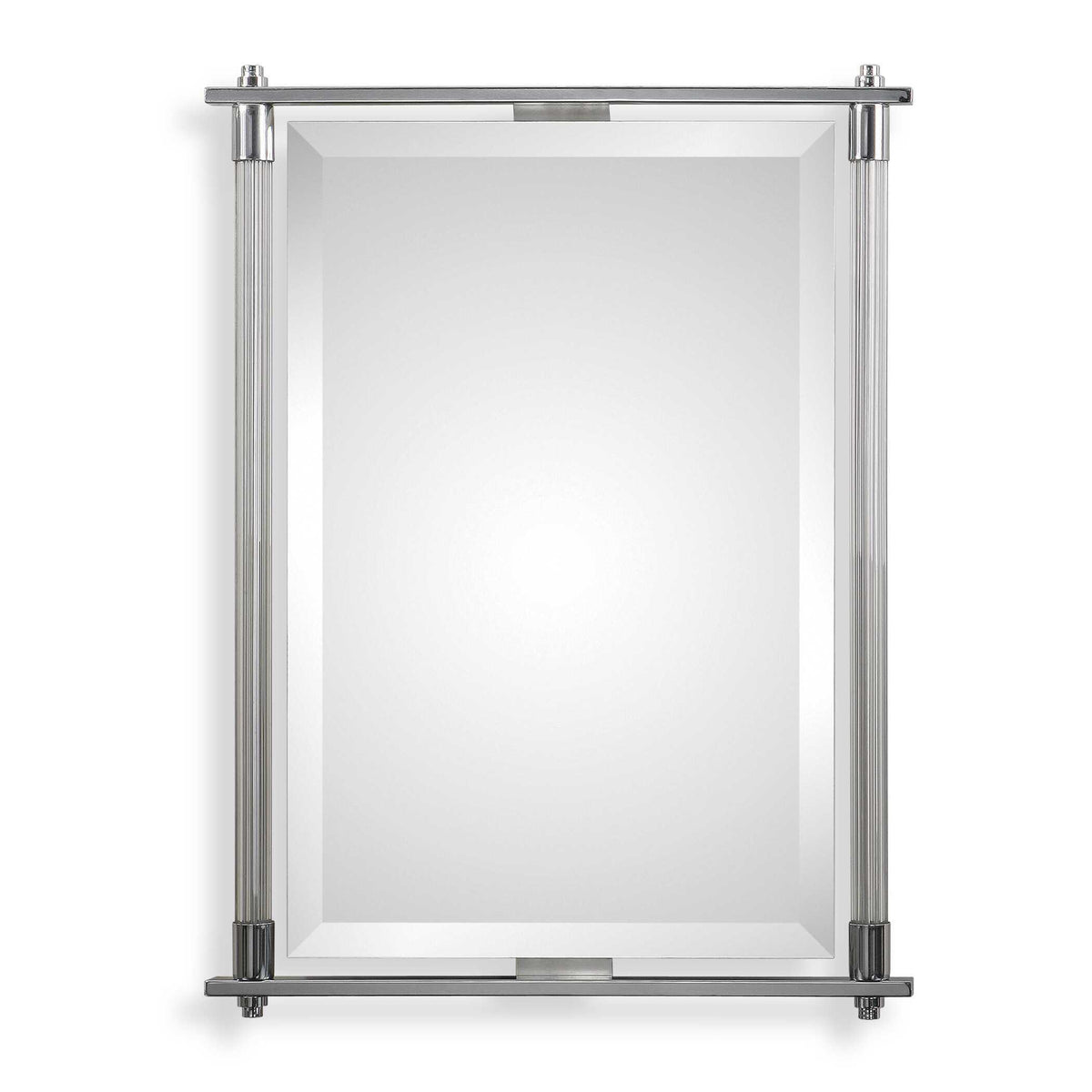 Adara Vanity Mirror - Silver by Uttermost - View 1