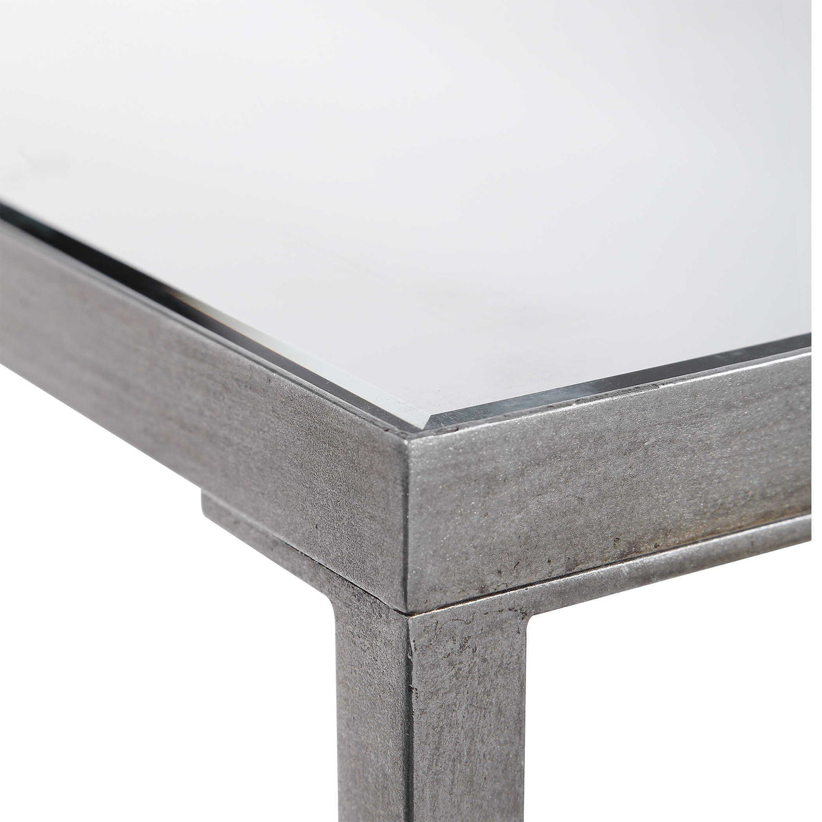 Hayley Console Table - Silver by Uttermost - View 6