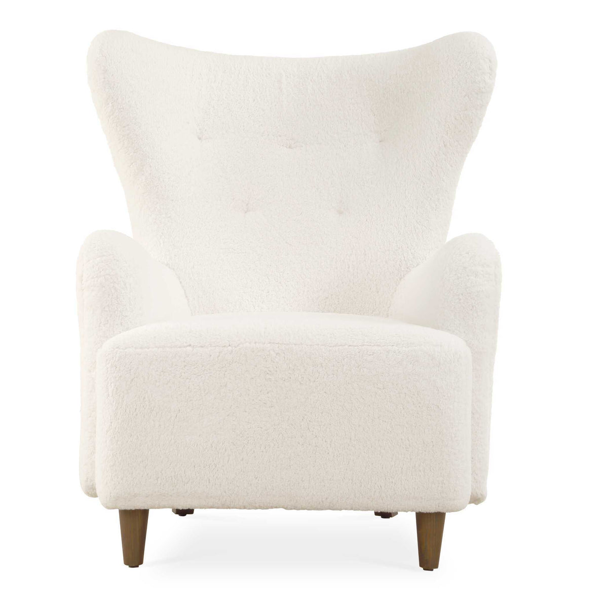 Ingel Wingback Armchair - White by Uttermost - View 1