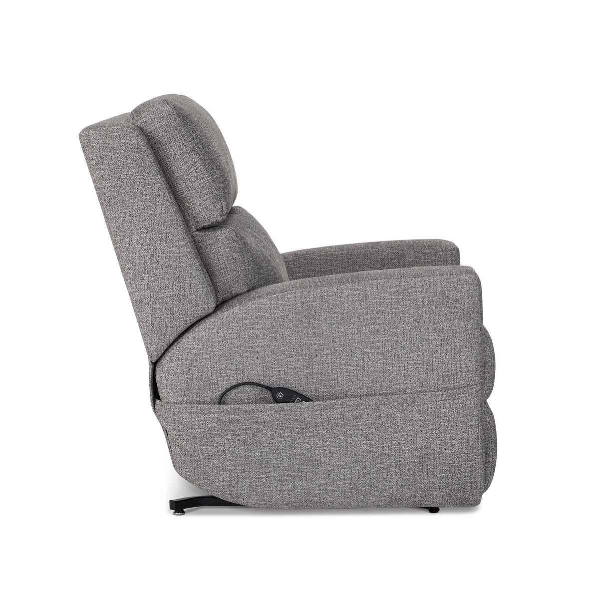 Score Transitional Fabric Power Lift Recliner With Power Headrest & Lumbar | Flexsteel