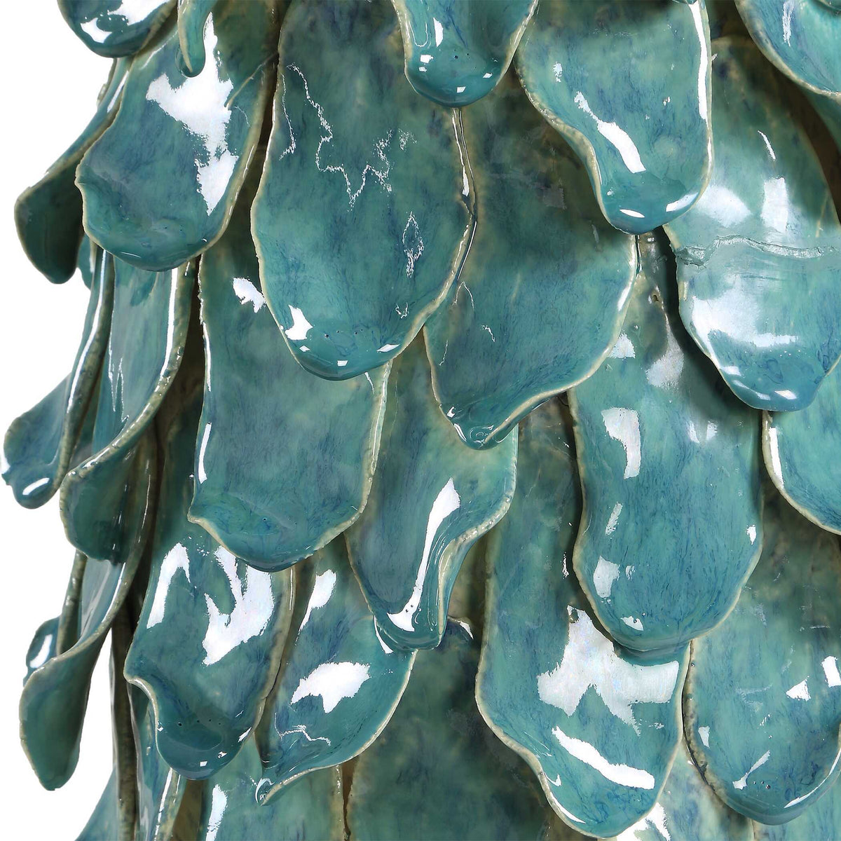Mina Table Lamp Teal Blue - Blue / Green by Uttermost - View 6