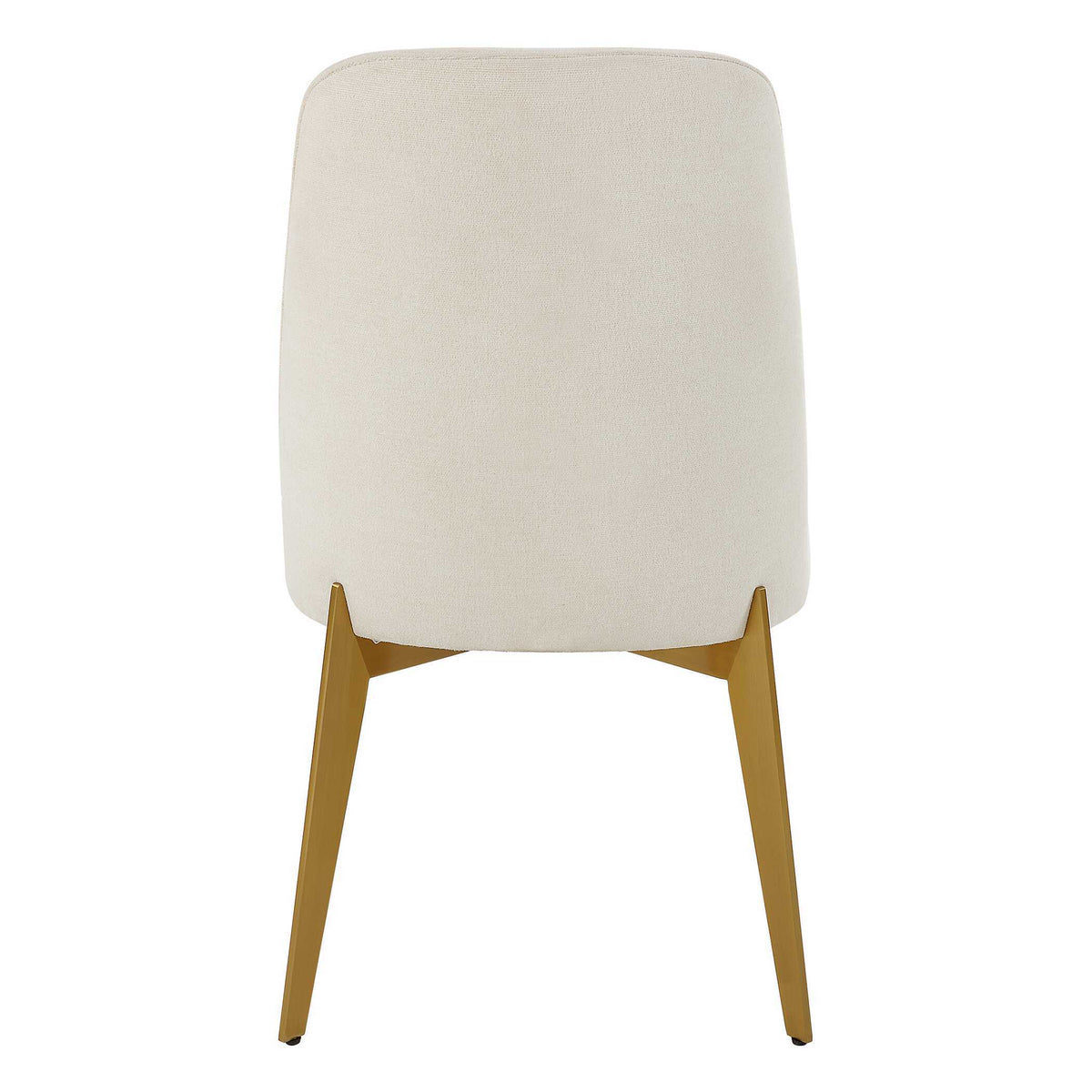 Vantage Fabric Dining Chair - White by Uttermost - View 6