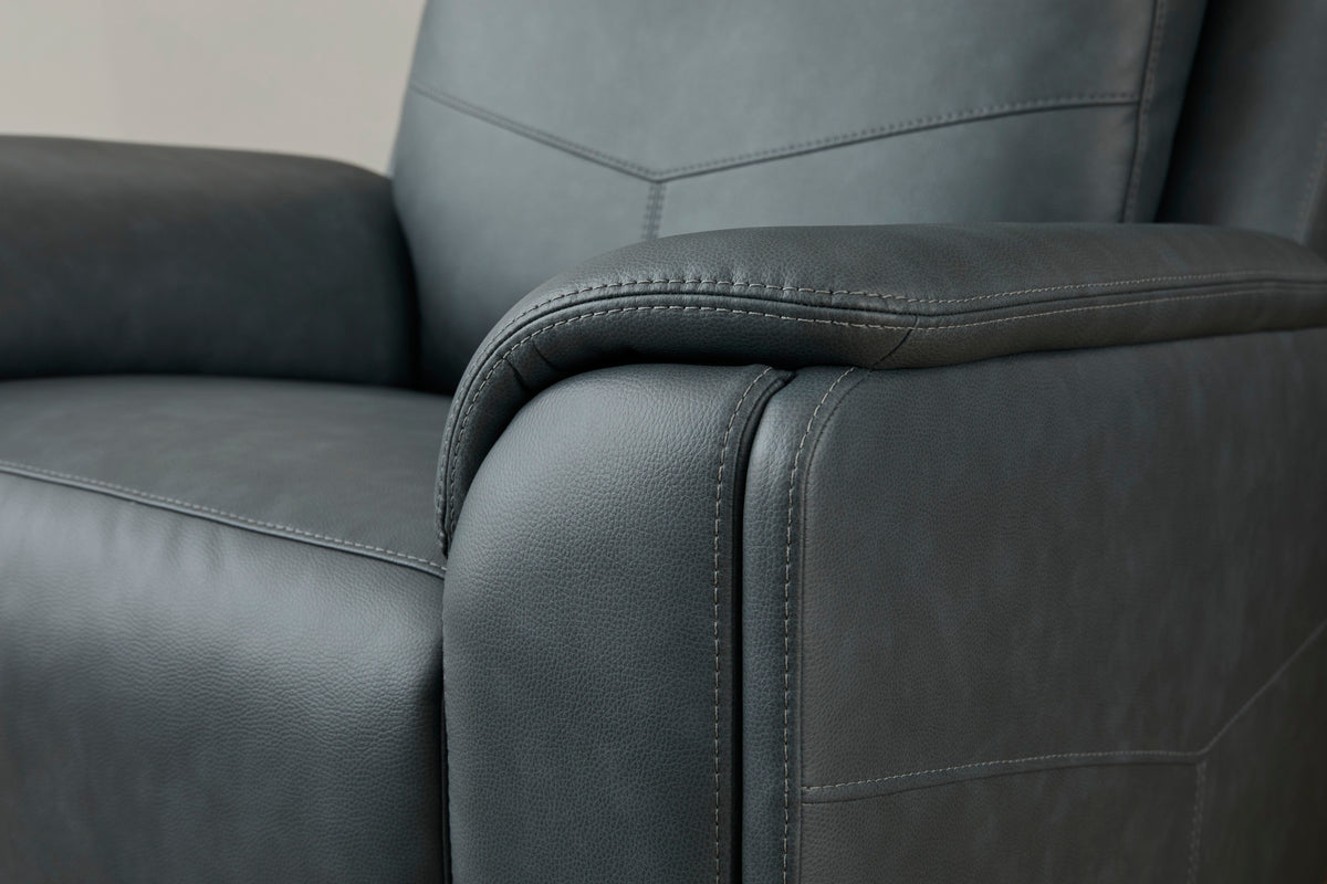 Vernon Power Swivel Gliding Recliner With Power Headrest, Lumbar, Heat & Massage - Admiral | Flexsteel