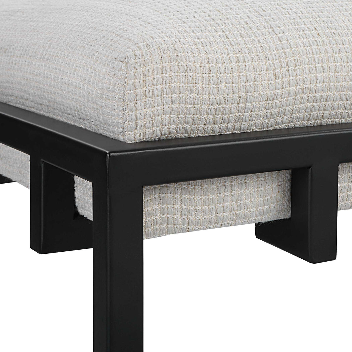 Paradox Counter Stool - White / Black by Uttermost - View 5