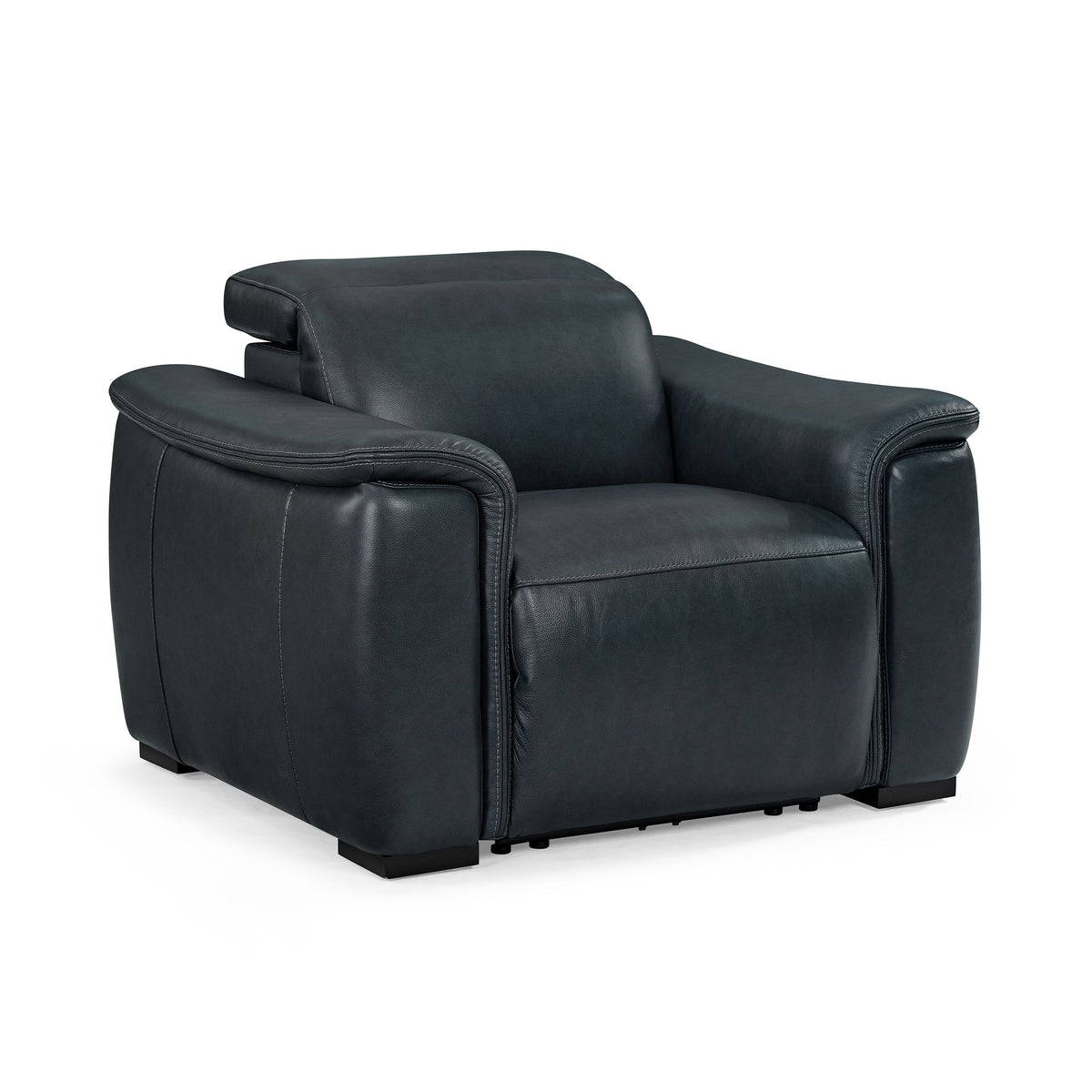 Camden Power Recliner With Power Headrest - Black | Flexsteel