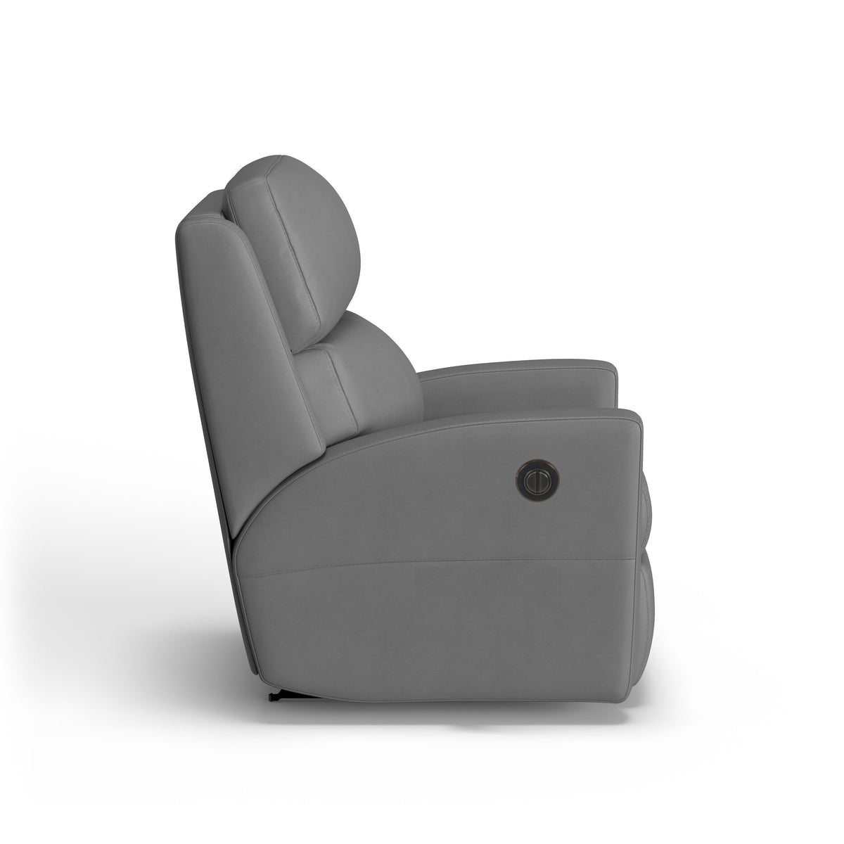 Catalina Transitional Leather Power Rocking Recliner | Flexsteel