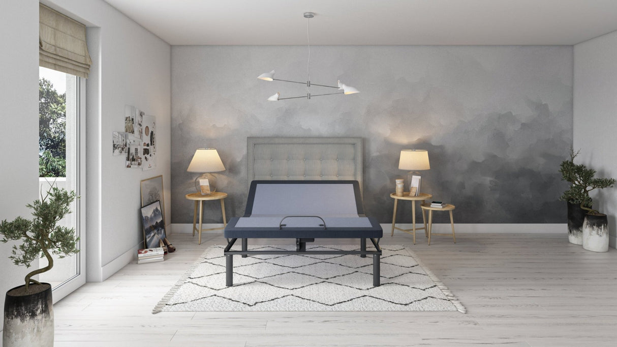 BT3000 King Adjustable Bed Base With Head and Foot Position Adjustment