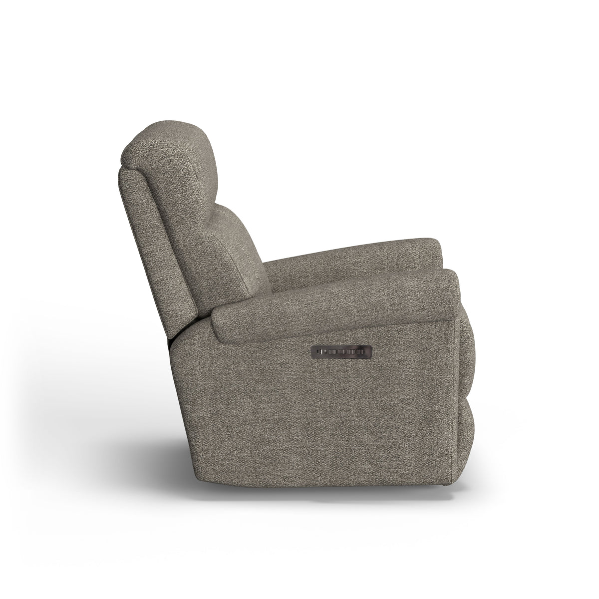 Classic Traditional Fabric Power Gliding Recliner With Power Headrest & Lumbar | Flexsteel