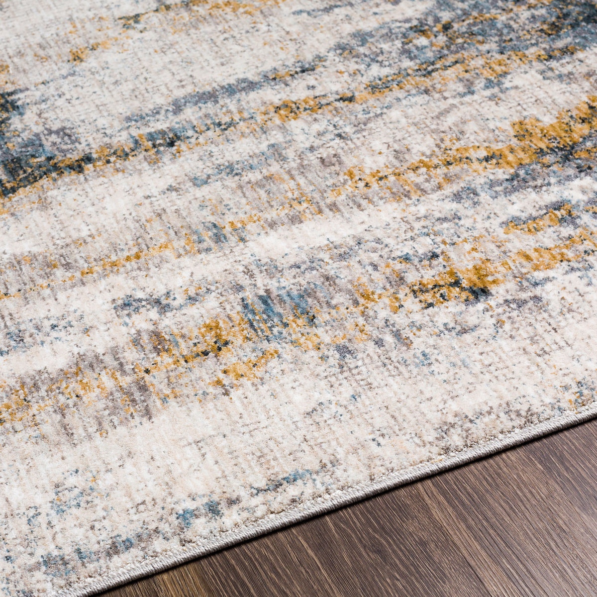 Ladoga Modern 5 X 8 Rug - Light Gray by Uttermost - View 7