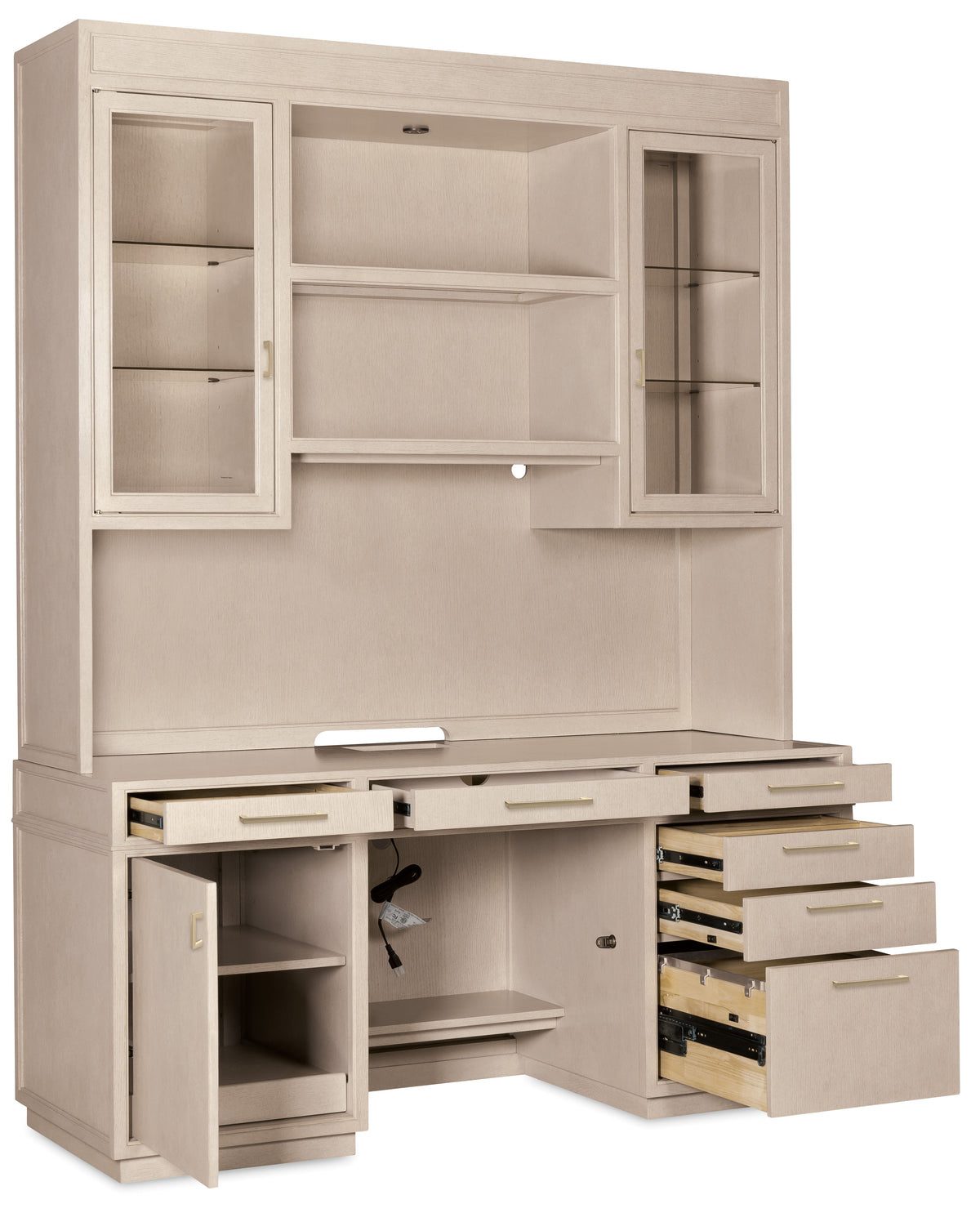 Credenza Polished Limestone - Beige by Hooker Furniture - View 5