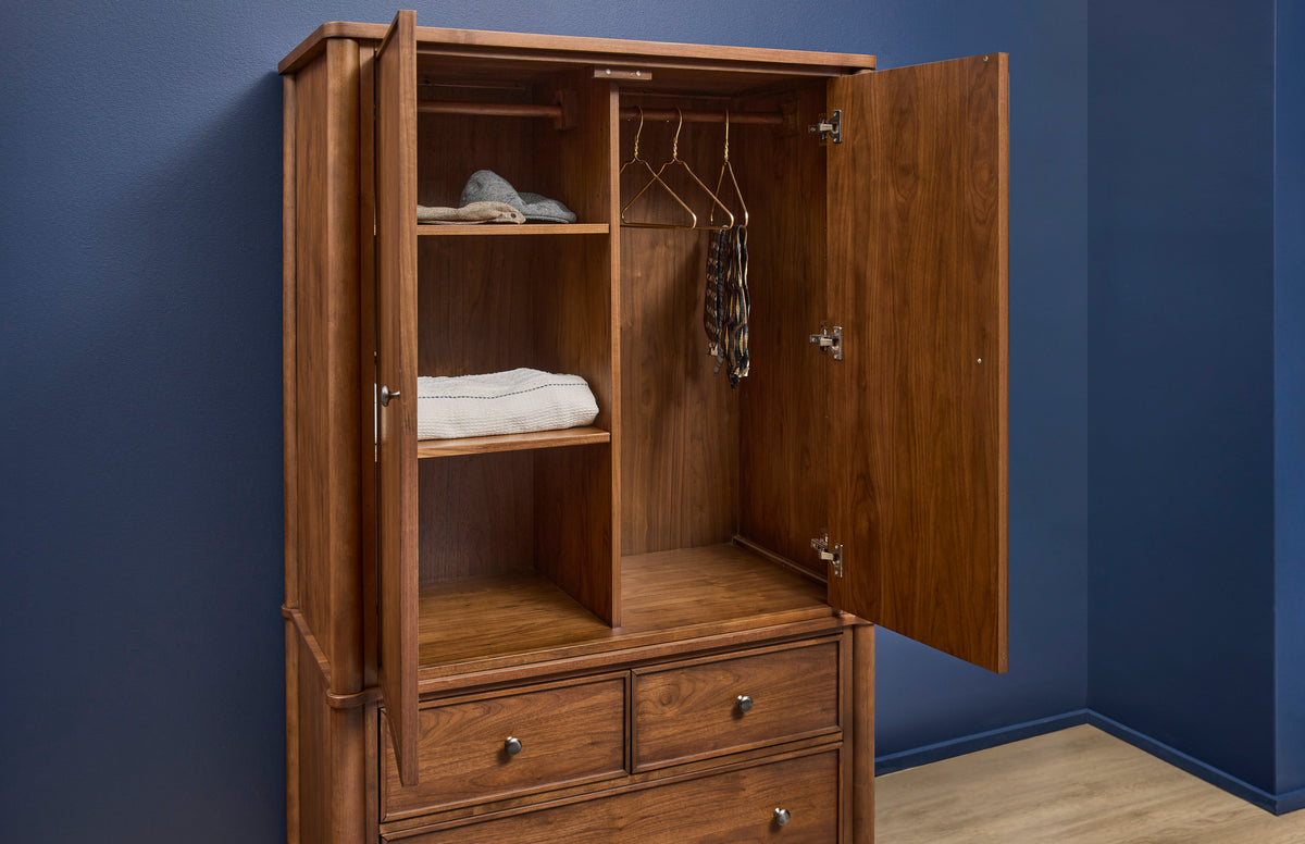 Azalea Armoire - Walnut | Flexsteel