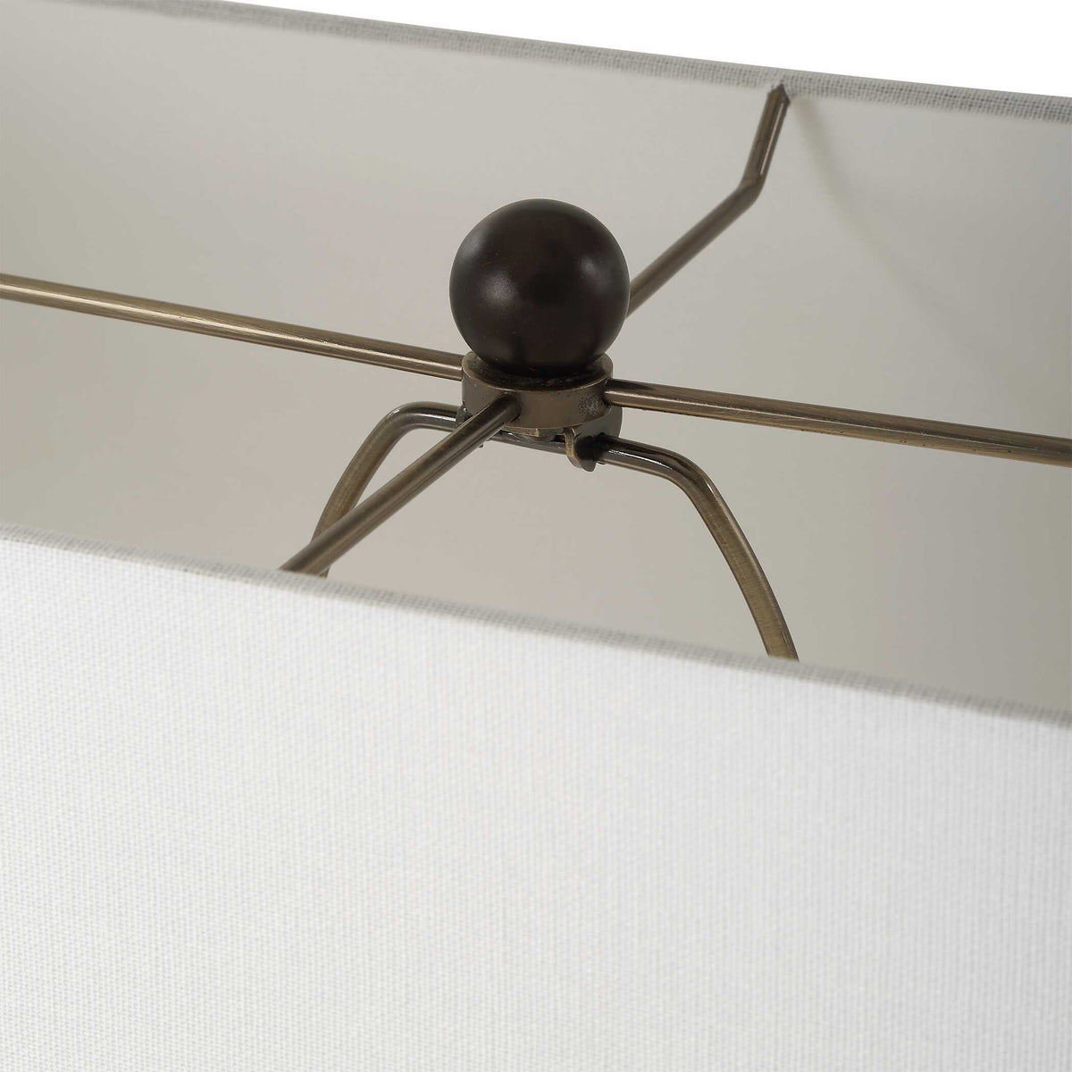 Fork In The Road Floor Lamp - Dark Brown by Uttermost - View 6