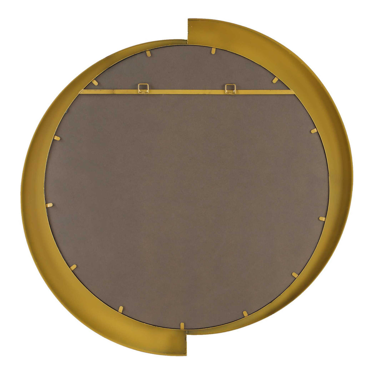 Reverse Round Mirror - Dark Brown by Uttermost - View 5