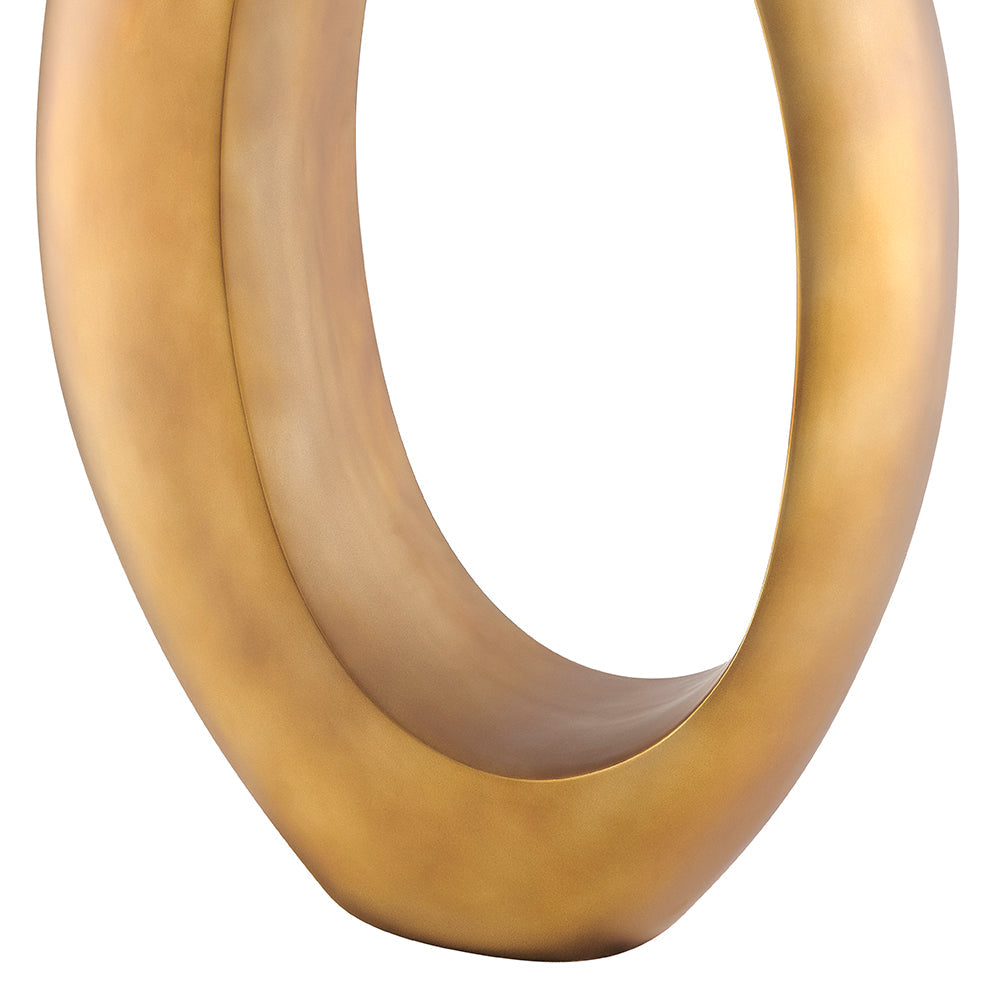 Trombone Vase Small // Matte Bronze | Finesse - Home Elegance USA