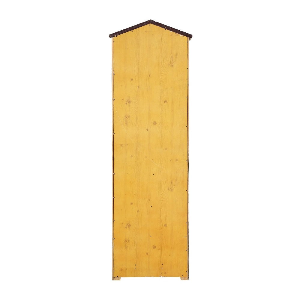 Acme - Tree House Bookcase 10163 Rustic Oak Finish