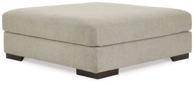 Ashley Wicker Lyndeboro Oversized Accent Ottoman - Chenille | Home Elegance USA
