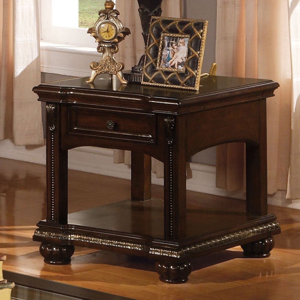 Anondale End Table 10323 Cherry Finish | Acme | Home Elegance USA