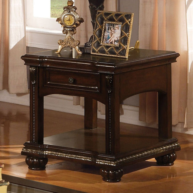 Anondale End Table 10323 Cherry Finish | Acme | Home Elegance USA